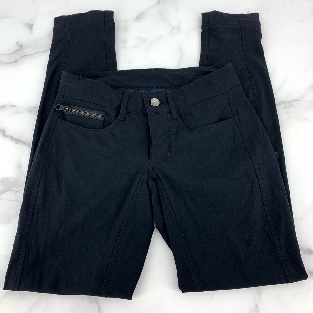 LULULEMON Pants Black 5 Pocket Style Zip Fly Work